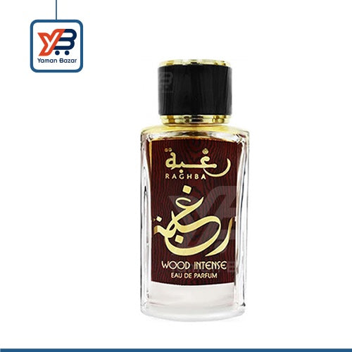Perfume | Raghba Wood Intense 100 ml Original Imported From Lattafa 3D Sticker Guarantee